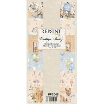 Reprint Vintage Baby Designpapiere - Paper Pack